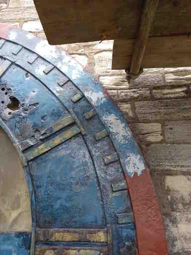 More damage to dial